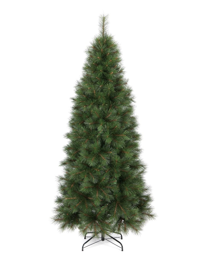 Albero di natale artificiale Slim montana 180 cm 447 rami. diam. 83 cm