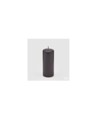 Candela classica moccolo h. 15 cm diam.6 col. nero. durata: 38 ore