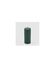 Candela classica moccolo h. 15 diam. 6 col. verde durata 38 ore