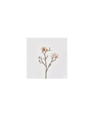 Ramo magnolia h. 53 cm col. rosa crema
