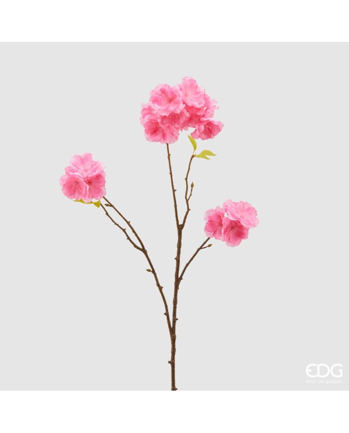 Ramo di pesco h. 80 cm colore rosa