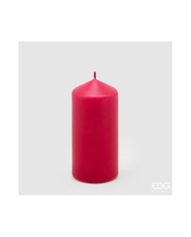 Candela moccolo classica h.15 cm diametro 6.8 durata: 60 ore. col. beauty.