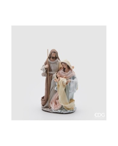 Natività "Lord" con base tessuto. col. multi. h. 28 Natività "Lord" con base tessuto. col. multi. h. 28