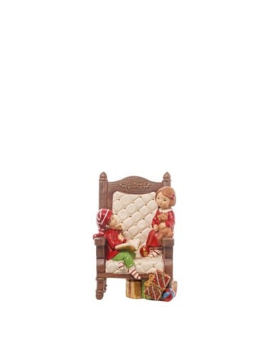 Poltrona con bimbi in resina. 13.5x12x20.5 cm col. ass. Poltrona con bimbi in resina. 13.5x12x20.5 cm col. ass.