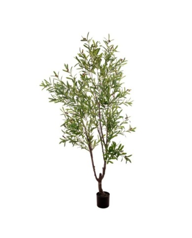 pianta artificiale "Ulivo". con olive. h. 210 cm