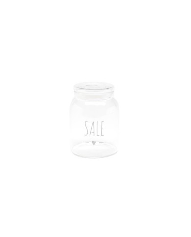 Vaso "sale". vetro borosilicato. 1300 ml