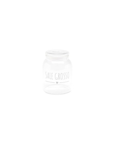 Vaso "sale grosso". vetro borosilicato. 1300 ml