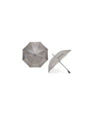 Ombrello diritto "credo nel sole anche quando piove". 58 col. grigio