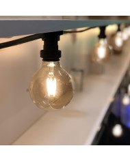 portalampada, 5 m, per 8 lampadine modello E27