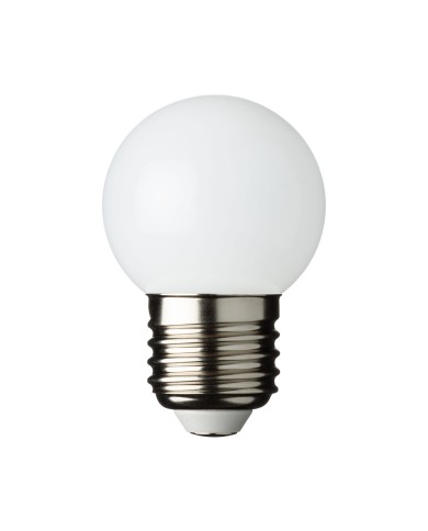 lampada E27, g45, 1.2W, 230 V, milky