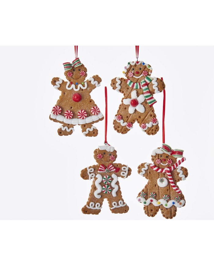 Decoro gingerbread bimba e bimbo (il prezzo fa riferimento al singolo pezzo)