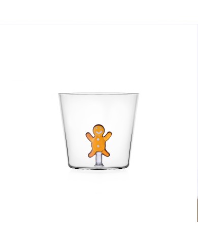 Bicchiere Tumbler, vetro borosilicato, gingerbread  brand: Ichendorf