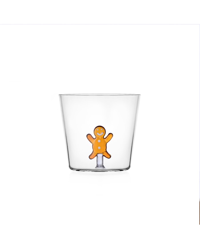 Bicchiere Tumbler, vetro borosilicato, gingerbread  brand: Ichendorf