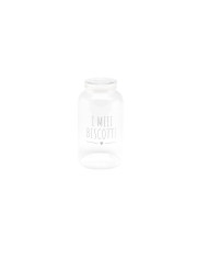 Barattolo "i MIEI BISCOTTI, vetro borosilicato, 2300 ml