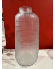 Vaso Trame C/Collo H 30 D17 Trasparente