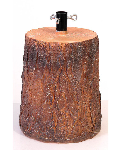 Base per albero effetto legno, 22x30 cm Base per albero effetto legno, 22x30 cm