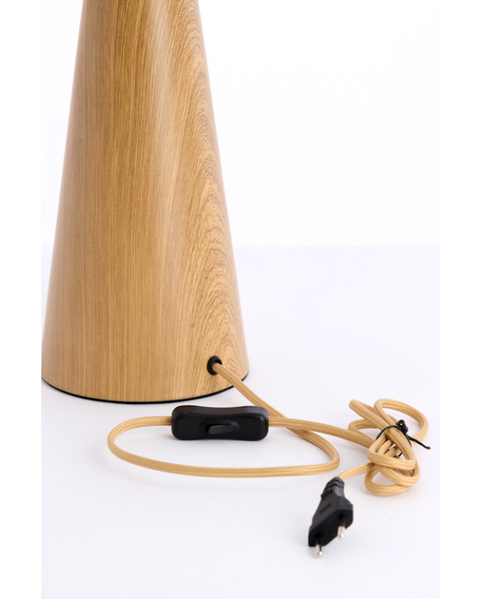 base lampada Dinan diam. 13.5 cm h. 33.5 cm, metallo