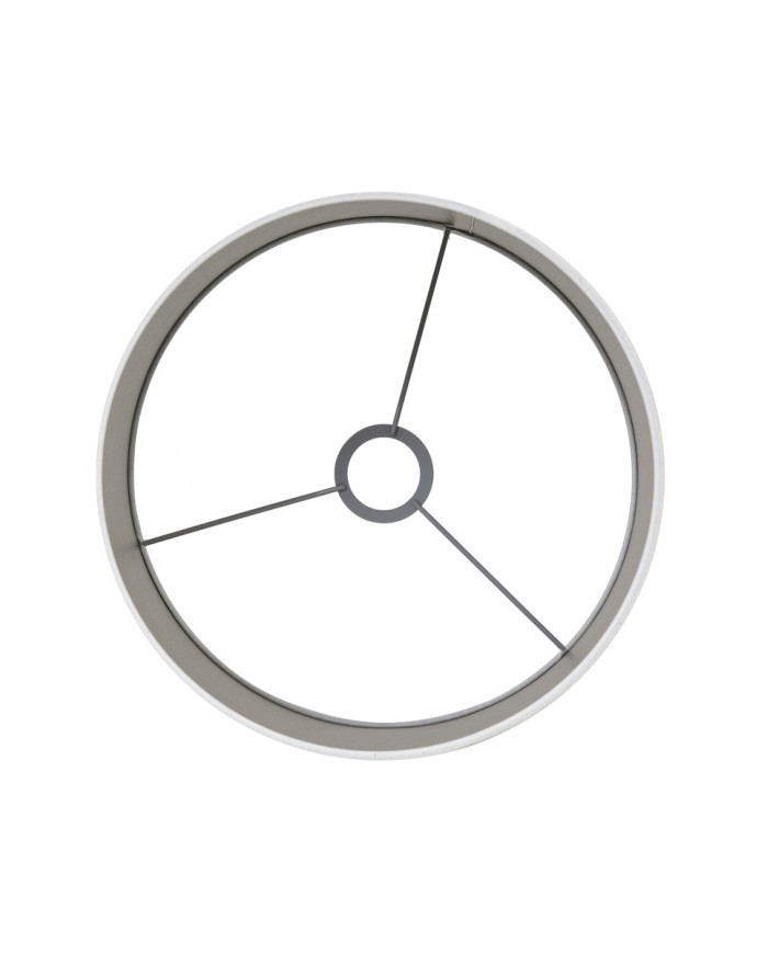 paralume cilindrico per lampada, 25-25-18 cm Saverna bianco