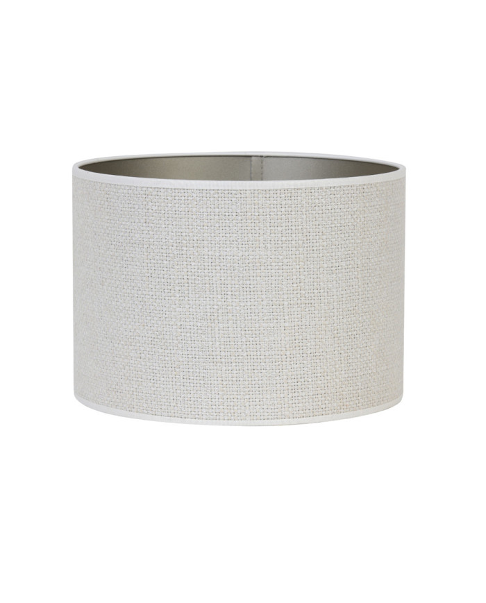 paralume cilindrico per lampada, 25-25-18 cm Saverna bianco
