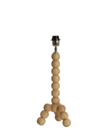 base lampada 20x20x40 cm Veglio legno Mango col. naturale