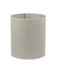 paralume cilindrico per lampada, 35-35-40 cm Breska bianco perla