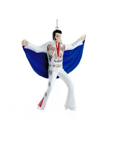 Elvis, decorazione da appendere, con mantello Elvis, decorazione da appendere, con mantello