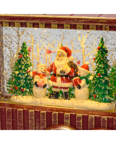 Coca Cola truck glitter led, 32 cm, col. rosso antico, 3 batterie AA non incluse Coca Cola truck glitter led, 32 cm, col. rosso antico, 3 batterie AA non incluse