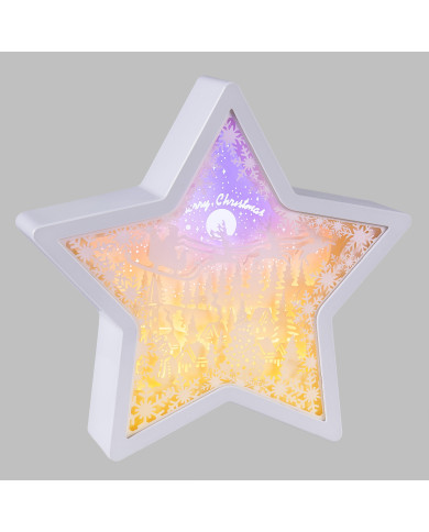 Stella luminosa, led caldo, 23x23 cm, 3 mod. disponibili , batt.:3xaa non incluse (il prezzo fa riferimento al singolo articolo) Stella luminosa, led caldo, 23x23 cm, 3 mod. disponibili , batt.:3xaa non incluse (il prezzo fa riferimento al singolo articolo)