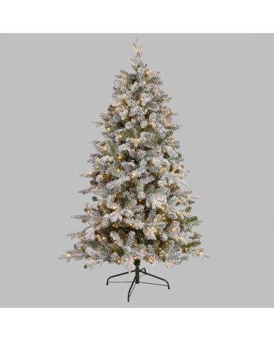 Abete realizzato in pvc+pe, altezza  180 cm, con 360 led bianco caldo, diam. 106 cm Abete realizzato in pvc+pe, altezza  180 cm, con 360 led bianco caldo, diam. 106 cm