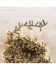 Catena miniled 40 m, 2000 miniled, col. traditional  , 2 cm la distanza tra un led e l'altro, interno/esterno