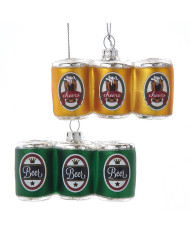 Decoro Lattine di birra in vetro, 2 modelli assortiti (il prezzo fa riferimento al singolo articolo)