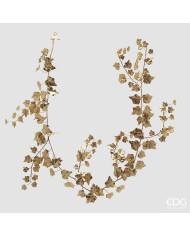 festone edera 183 cm col. oro