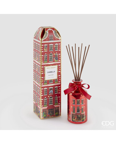Profumatore bottiglia "rue de rivoli", 200 ml, h. 13.5 cm profumazione: cannella Profumatore bottiglia "rue de rivoli", 200 ml, h. 13.5 cm profumazione: cannella