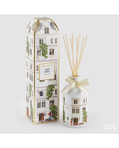 Profumatore bottiglia "rue de rivoli", 500 ml, h. 35 cm profumazione: pepe nero Profumatore bottiglia "rue de rivoli", 500 ml, h. 35 cm profumazione: pepe nero