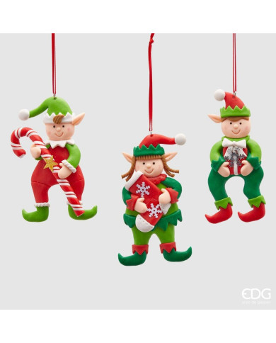 Decorazione Elfo, plastica, h. 12 cm, 3 modelli ass., col. verde rosso (il prezzo fa riferimento al singolo pezzo) Decorazione Elfo, plastica, h. 12 cm, 3 modelli ass., col. verde rosso (il prezzo fa riferimento al singolo pezzo)