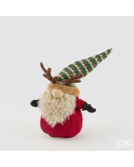 Babbo dance  h. 33 cm, tessuto, con musica e movimento (batterie 3XAA non incluse)