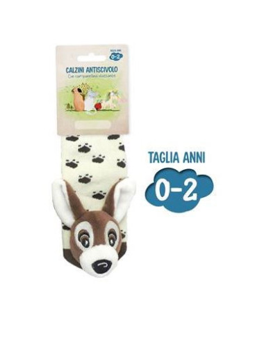 Calzini antiscivolo bambi 0-2 anni