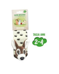 Calzini antiscivolo bambi 2-4 anni