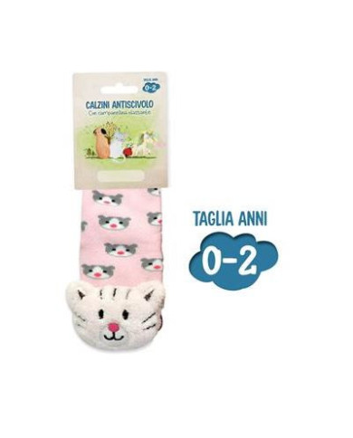Calzini antiscivolo gatto 0-2 anni