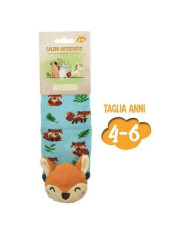 Calzini antiscivolo volpe 4-6 anni