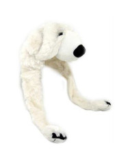 berretto orso bi peluche, 53x53 cm