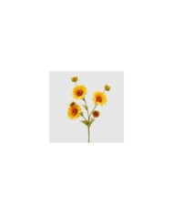 Girasole bliss ramo con 4 fiori h 74 cm col. giallo