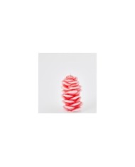 Candela ginger. h. 16 diametro 10 cm col. rosa